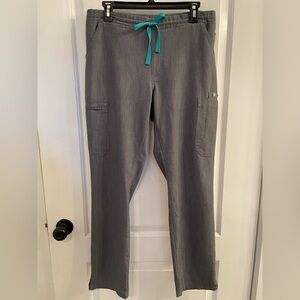 Figs Yola Skinny Scrub Pants Graphite Medium
